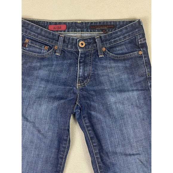 AG Adriano Goldschmied Womens 26R Jeans The Club Flare Leg Blue Denim - Picture 2 of 13